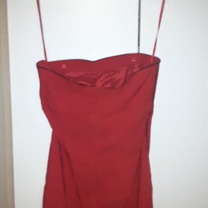 women red dress